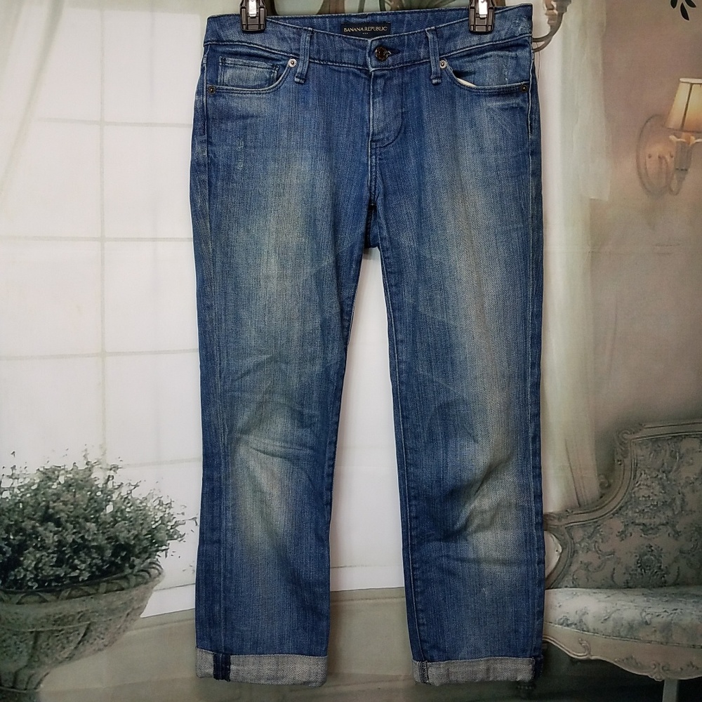Banana republic cropped Jeans size 25/0